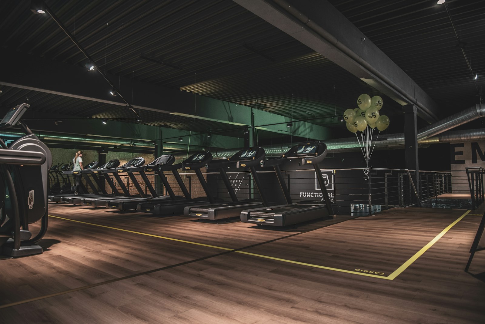 Modernes Equipment im Uptown Club