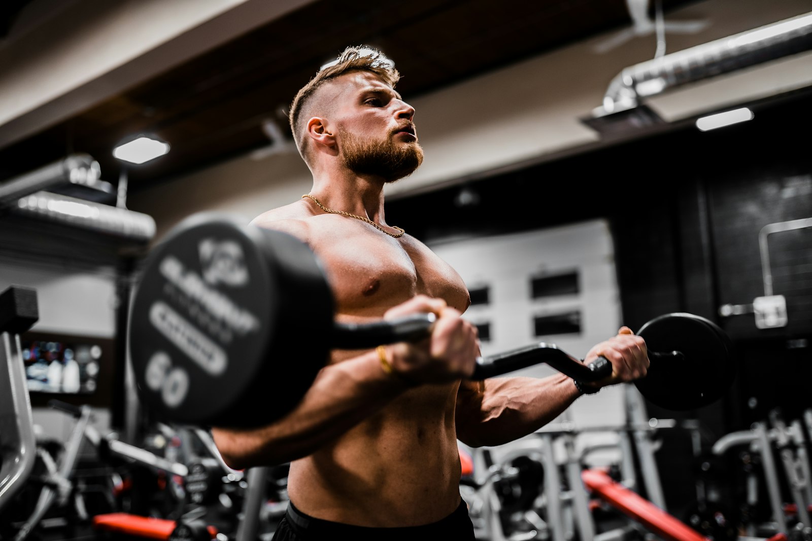 Krafttraining mit Freihanteln